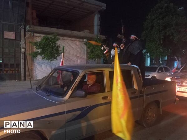 اجتماع مردمی حامیان آرمان‌های انقلاب اسلامی ایران در گلوگاه 