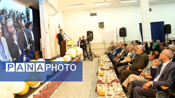 خشت گذاری ۵ پروژه‌ عمرانی منطقه ۵ آموزش و پرورش شهر تهران