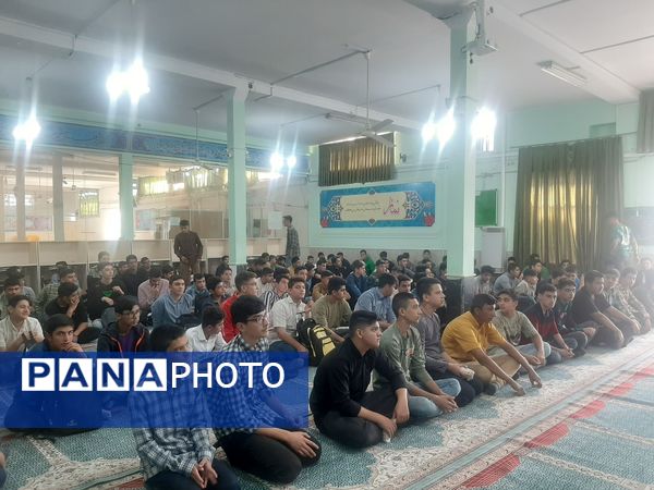 مراسم روایت‌گری شهدا در دبیرستان شاهد ابوذر غفاری نیشابور 