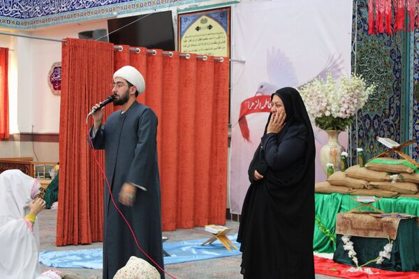 آیین جشن تکلیف دانش‌آموزان دختر شهرستان پردیس در فضایی معنوی و باشکوه