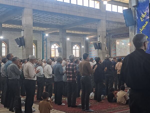 نماز جمعه در دهه سوم محرم در نیشابور