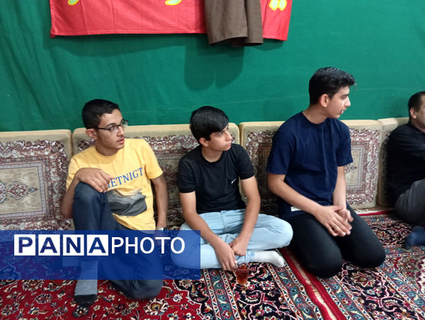 مراسم عزاداری شهادت امام محمد باقر(ع) در شهر جعفریه قم 