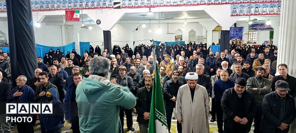 حضور در شور مردم شهرستان سملقان در پی شهادت رهبر معظم انقلاب اسلامی