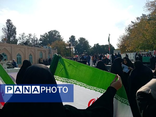 راهپیمایی جمعه خشم در شهرستان کاشمر 