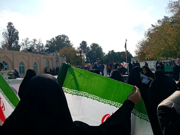 راهپیمایی جمعه خشم در شهرستان کاشمر 