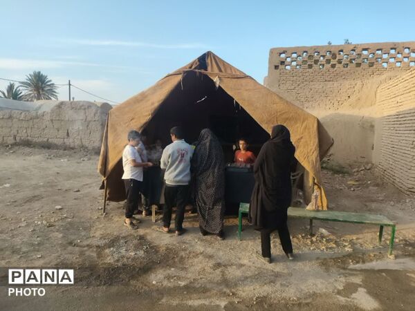 برپایی موکب هیأت میثم تمار مدرسه شهید چمران ابرکوه  در ایام محرم