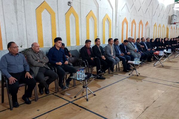 آیین افتتاحیه استانی مسابقات ورزشی درون مدرسه‌ای 