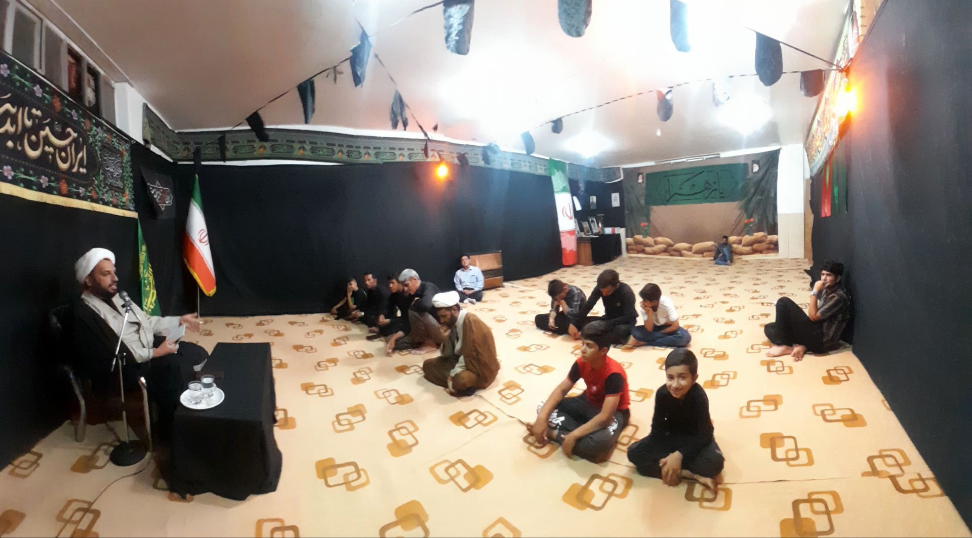 برگزاری هیات دانش‌آموزی انصارالمهدی شهرستان خانمیرزا