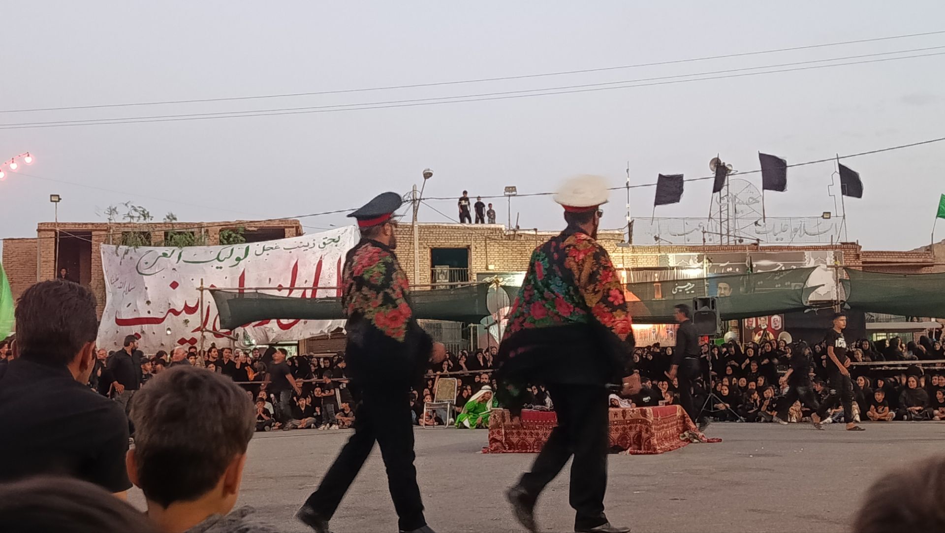 طنین فریاد «هل من ناصر» در میدان تعزیه
