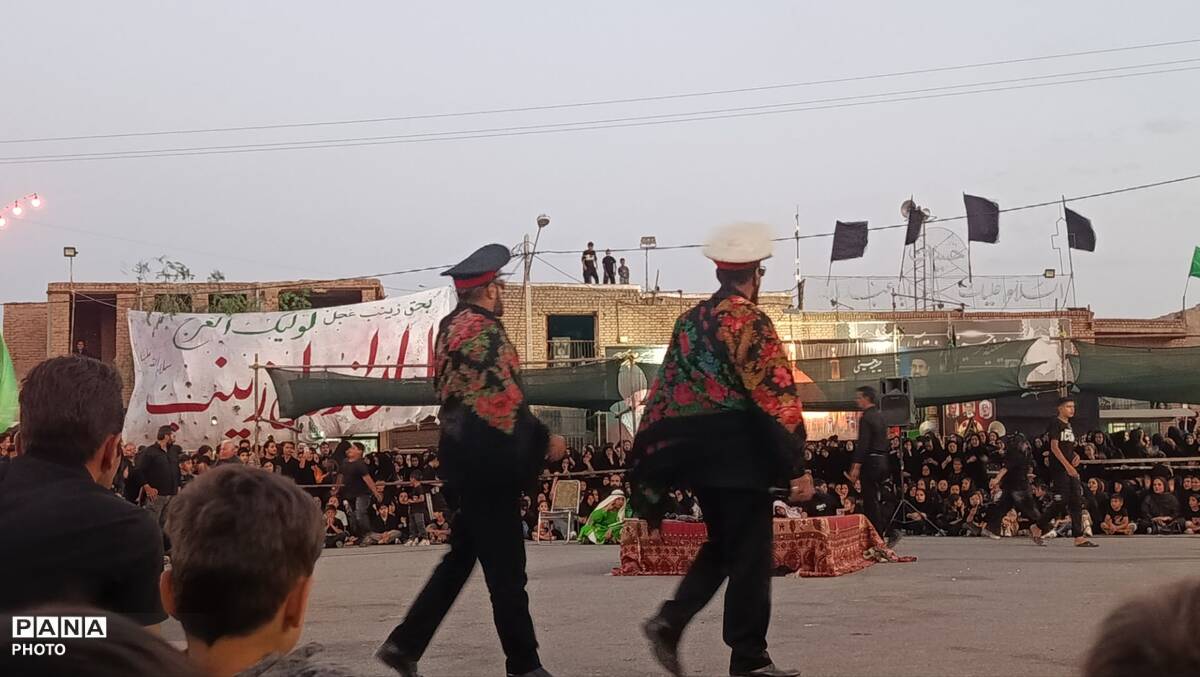 طنین فریاد «هل من ناصر» در میدان تعزیه