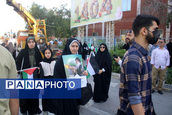 راهپیمایی روز قدس در بوشهر