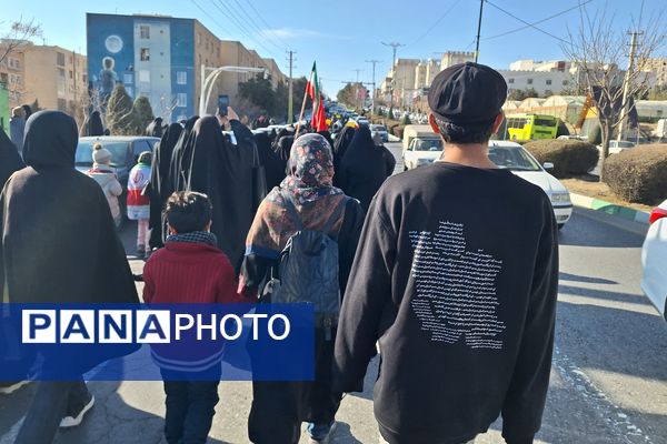 راهپیمایی و همبستگی مردم شهرستان پردیس در محکومیت اقدامات تروریستی