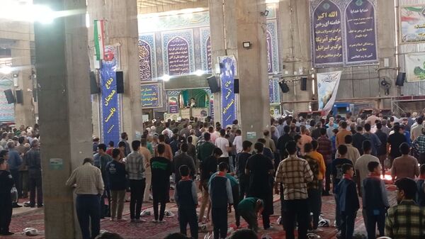 نماز عبادی و سیاسی جمعه همزمان با آغاز هفته نیروی انتظامی در نیشابور