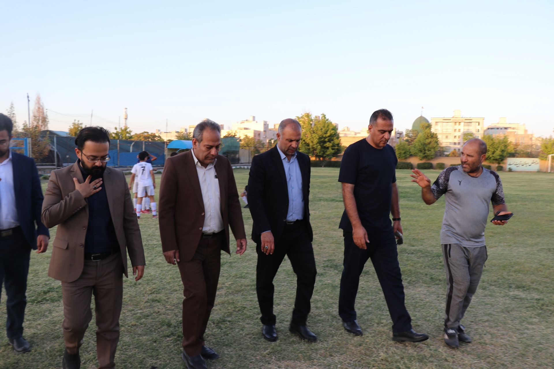 بازدید مدیر آموزش و پرورش ناحیه ۷ از پایگاه های اوقات فراغت