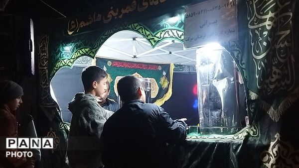 موکب ها هر شب فعال در پذیرایی از غیور مردان و وطن دوستان نیشابوری