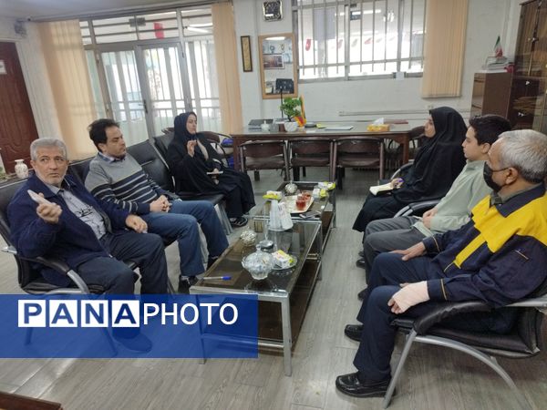 برگزاری جلسه هماهنگی پویش جمع‌آوری خشکاله آموزش و پرورش ناحیه ۳ 