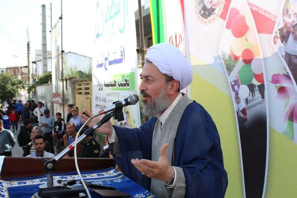 مراسم راهپیمایی ۱۳ آبان در شهرستان میاندورود
