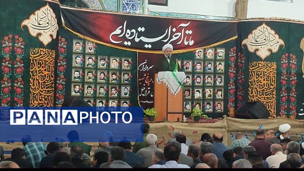 مراسم یادواره شهدا در روستای قراخیل قائمشهر