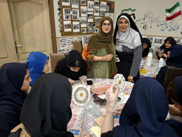 کارگاه مهارت آموزی کانون فرهنگی‌تربیتی نیایش به مناسبت روز دانش‌آموز