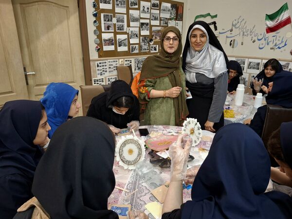 کارگاه مهارت آموزی کانون فرهنگی‌تربیتی نیایش به مناسبت روز دانش‌آموز