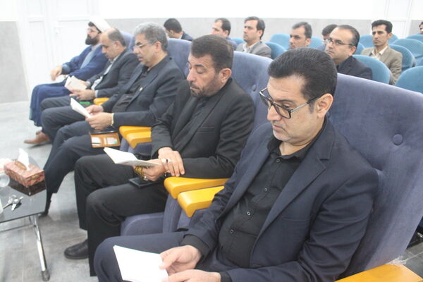 مراسم یادبود اسطوره مقاومت شهید حسن نصرالله در آموزش‌و‌پرورش استان بوشهر