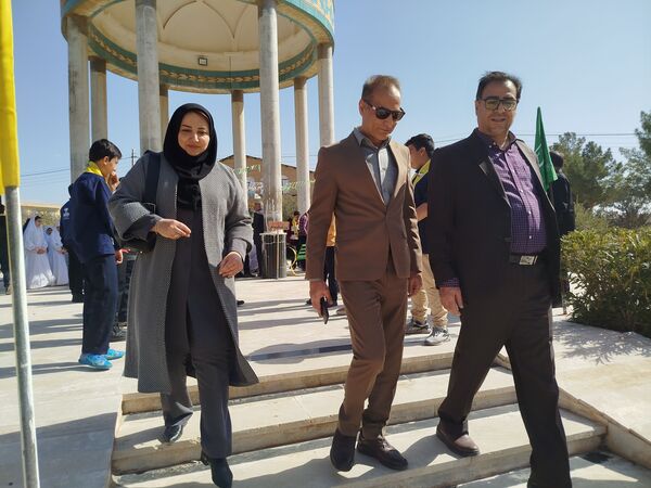 مراسم غبارروبی مزار شهدای گمنام دانشگاه آزاد اسلامی واحد کاشمر