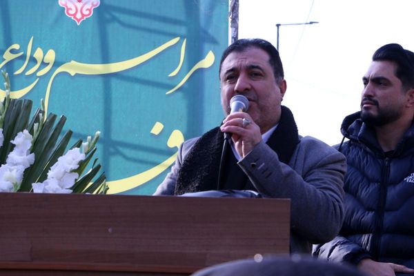 مراسم تشییع پیکر مطهر شهید والامقام شاهین دهقانی