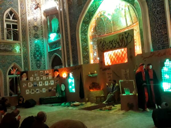 عزاداری دهه دوم فاطمیه در تکیه ابوالفضلی 