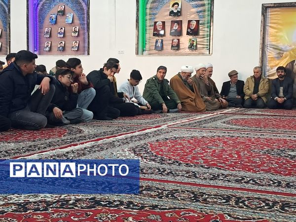 اعزام دانش‌آموزان پسر آشخانه به راهیان نور 