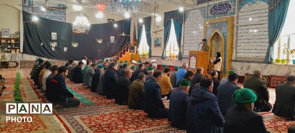  اقامه نماز عبادی سیاسی جمعه همزمان با سی و چهارمین روز شهادت قائد امت حضرت آیت الله خامنه‌ای 