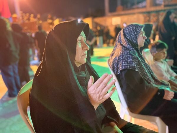 شام غریبان حسینی در گلوگاه 