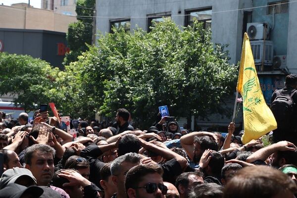 وداع با پیکر مطهر شهید سیدمهدی موسوی در شهرری