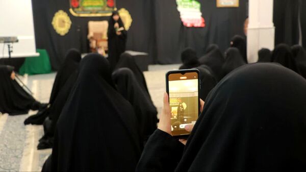 مراسم سوگواری هیات دخترانه بنت الهدی کاشان