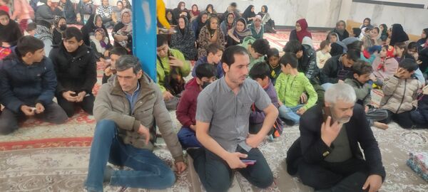 جشن ولادت حضرت علی (ع) پایگاه بسیج مطهره روستای تنسوان شیروان