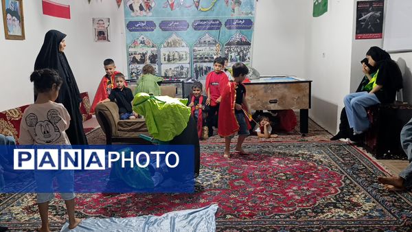 برپایی مهد آدینه نور در مسجد صاحب الزمان آشخانه 