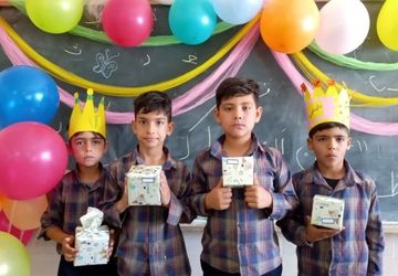 «جشن الفبا» در دبستان نشاط قهدریجان منطقه فلاورجان