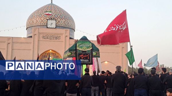 حضور گسترده هیئات مذهبی در بارگاه منور امام زاده محمد عابد 