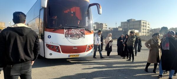 اعزام دانش‌آموزان ناحیه چهار کرج به اردوی راهیان نور