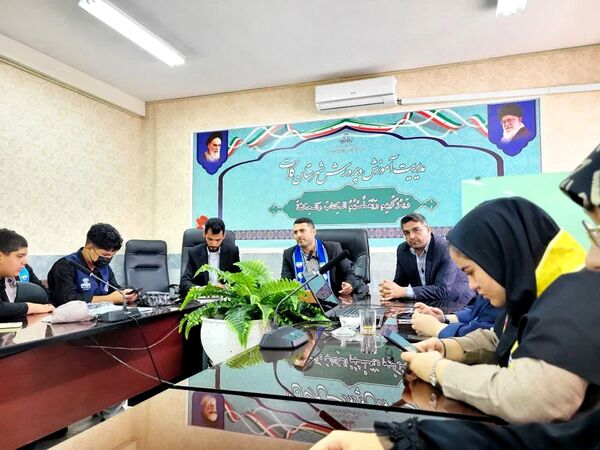 نشست هم‌ اندیشی دانش‌آموز خبرنگاران پانا در شهرستان کلات