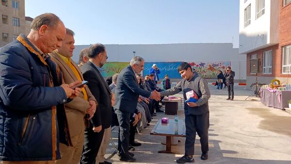 آیین افتتاح مدرسه ۱۲ کلاسه خیری, مشارکتی زنده یاد حاج فضل الله حریریان در محمد شهر کرج