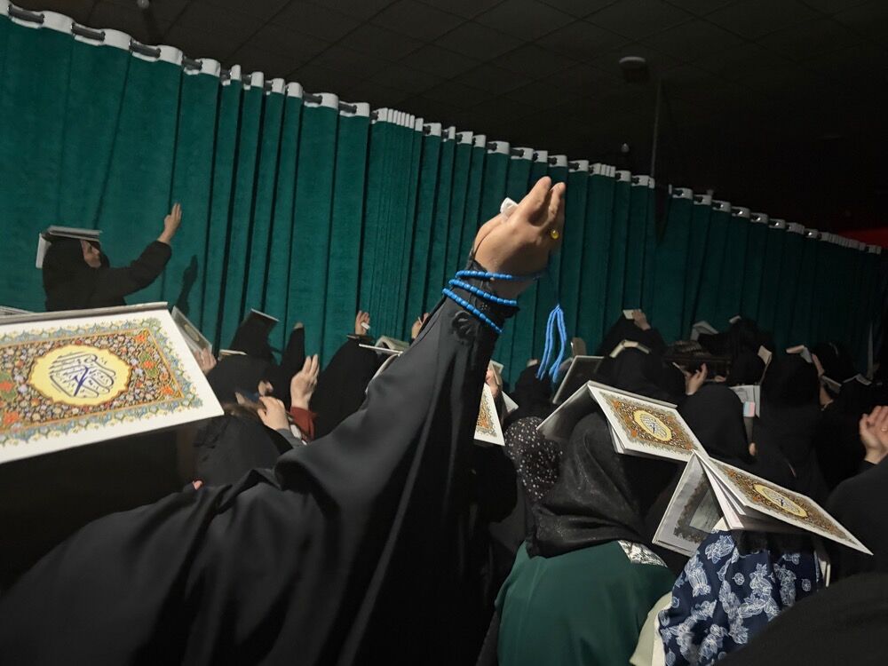 سومین شب لیالی قدر در مسجد امام حسن مجتبی (ع) کرج