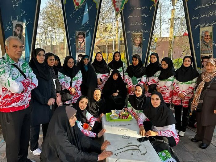 اعزام تیم ملی والیبال ملی والیبال نشسته بانوان به چین