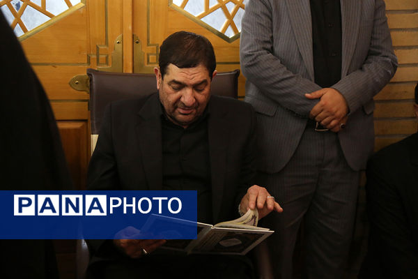 مراسم هفتم شهدای خدمت با حضور سرپرست ریاست جمهوری در قم