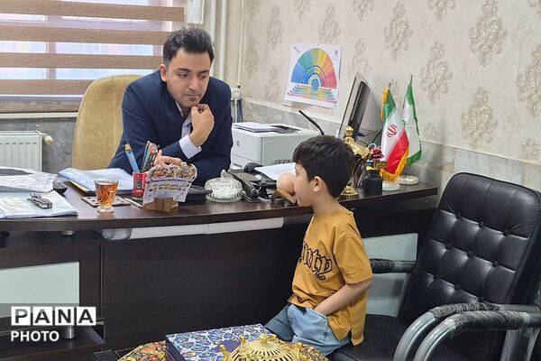 اجرای طرح «در آغوش مدرسه» در دبستان شهید قلنبر ناحیه دو شهرری 