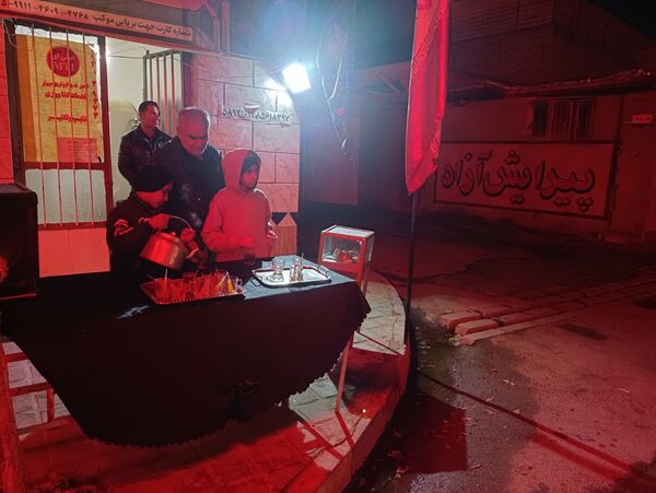 سوگواره مادر وفا در فدافن  مراسم شهادت ام‌البنین (س) 