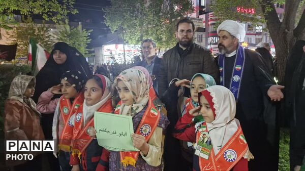 برپایی موکب پاتوق «نوجوان مبارز» در ساوجبلاغ 