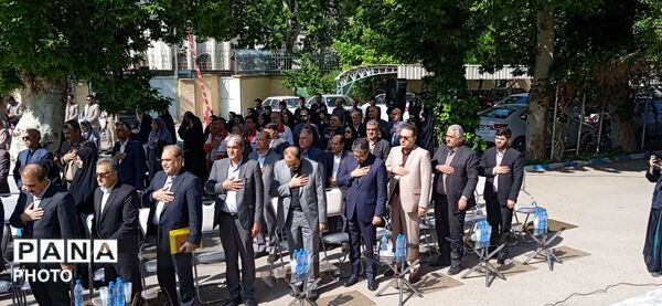 مراسم بیعت با معلمان شهید