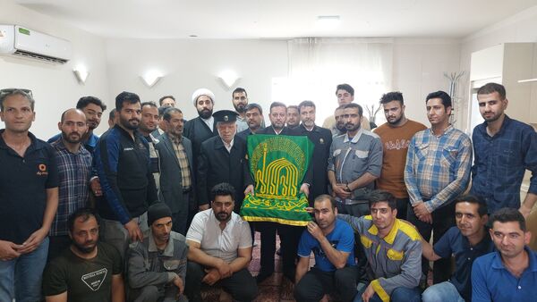 حضور کاروان زیر سایه خورشید در نایین