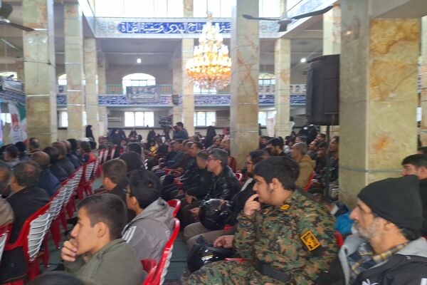 مراسم بزرگداشت سردار شهید حاج قاسم سلیمانی در گلزار شهدا شیراز 