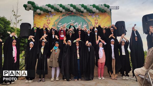 جشن کیلومتری غدیر در کیانمهر کرج 